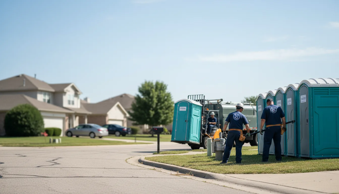 Porta Potty Rental in Farmer City, IL near me